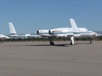 N515JS @ KAVQ - One of 6 Beech Starships at Marana (Avra Valley) - by Steve Hambleton