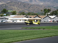 N5503H @ SZP - 1978 Bellanca 8KCAB SUPER DECATHLON, Lycoming AEIO-360 180 Hp, taxi off Rwy 22 - by Doug Robertson