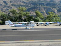 N6480D @ SZP - 1979 Cessna 172N, Lycoming O-320-H2AD 160 Hp, takeoff roll Rwy 22 - by Doug Robertson