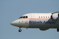 OO-DJE @ EBBR - Arriving to rwy 25L