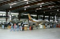 N1014V @ SAT - Merlin IIIB seen at the Swearingen production facility at San Antonio in October 1979. - by Peter Nicholson