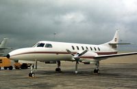 N5440F @ SAT - Swearingen's Merlin IVA demonstrator seen at their San Antonio production facility in October 1979. - by Peter Nicholson