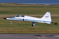 N917NA @ LFI - NASA's Northrop T-38A Talon N917NA on short final to RWY 26 from Huntsville Int'l (KHSV), coming from NASA Marshall Research Center. - by Dean Heald