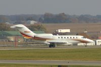 N960KC @ CID - Holding short of Runway 27 - by Glenn E. Chatfield