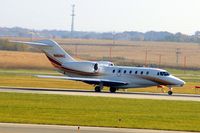 N960KC @ CID - Take-off roll Runway 27 - by Glenn E. Chatfield