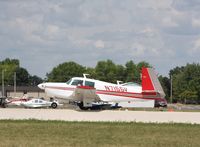 N7155V @ KOSH - Mooney M20E - by Mark Pasqualino