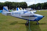 G-ASXI @ EGBP - Tipsy T.66 Nipper 3 [56] Kemble~G 09/07/2004. PFA Fly In 2004 Kemble UK. - by Ray Barber