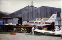 G-AZZS @ EGKA - This Senaca eded its life in the states parted out - by Andy Parsons