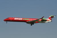 EI-DUU @ EBBR - descending to rwy 25L