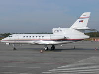 D-BETI @ EHEH - Dassault Falcon 50EX D-BETI Adolf Wuerth GmbH - by Alex Smit