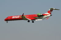 EI-DUU @ EBBR - flight 8I6400 is descending to rwy 25L
