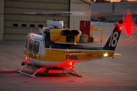N18LA - Copter 18 at Barton switching crews before heading back to Station 129 for the night. - by airsquad9