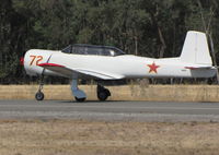 N46CJ @ VCB - 1968 Nanchang China CJ-6A #72 landing @ Gathering of Mustangs event - by Steve Nation