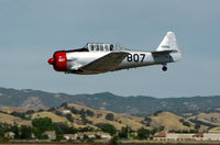 N56CU @ VCB - 1941 North American/victoria Mnt Lt AT-6A #807 flyby @ Gathering of Mustangs event - by Steve Nation
