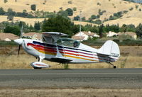 N727JB @ VCB - 1986 Brandt J C Q-2 rolling-out @ Gathering of Mustangs event - by Steve Nation