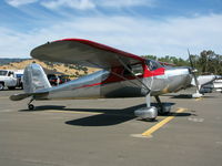 N2906N @ VCB - 1947 Cessna 120 @ Gathering of Mustangs event - by Steve Nation
