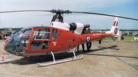 ZB628 @ EGVA - Westland Gazelle HT.3 - Royal Air Force - by Noel Kearney