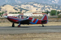 N78057 @ VCB - 1946 Globe GC-1B rolling out @ Gathering of Mustangs event - by Steve Nation