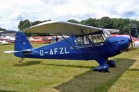 G-AFZL @ EGBP - Porterfield CP-50 Collegiate [581]  Kemble~G 10/07/2004. PFA Fly In 2004 Kemble UK. - by Ray Barber