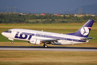 SP-LKD @ LOWW - LOT Boeing 737-500