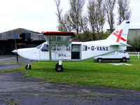 G-VANX @ EGCT - Gippsland GA-8 Vanair - by Chris Hall