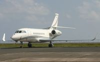 N283SL @ TNCM - park at the private ramp taking some sunshine