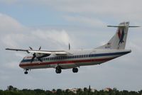N431AT @ TNCM - landing at tncm - by Daniel Jef