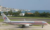 N650AA @ TNCM - taxing to holding point A