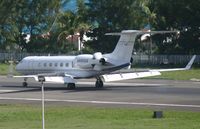 N680GA @ TNCM - At full rev trust