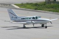 VP-AAN @ TNCM - taxing to parking