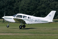 OO-MAH @ EBDT - Due to the 75th anniversary the Antwerp Aviation Club applied special markings on the fin.