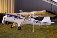 G-ANWX @ EGTC - Aircraft J5L at Cranfield Airfield, Beds, UK in 1988. Now de-registered. - by Malcolm Clarke