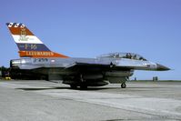 J-259 @ EHLW - In 1979 J-259 was the very first F-16 to be delivered to the Dutch Air Force. Ten years later it received this anniversary painting to mark the event. - by Joop de Groot