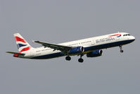 G-EUXE @ EGNT - Airbus A321-231. On approach to Rwy 07 at Newcastle Airport. - by Malcolm Clarke