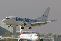 YR-BAG @ VIE - Blue Air Boeing 737-5L9