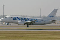 YR-BAA @ VIE - Blue Air Boeing 737-5L9 - by Joker767