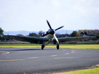G-KASX @ EGOS - wearing its former Royal Navy ID SX336 and codes VL/105 - by Chris Hall