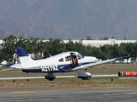 N2197Z @ POC - Door open to cool down while taxiing to runway 26L - by Helicopterfriend