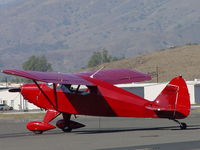 N9247D @ POC - Parked in Transient parking at Brackett - by Helicopterfriend