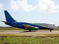 YV287T @ TNCA - Venezolana Boeing 737-217(Adv) (22728/911) @ TNCA / AUA - by John van den Berg - C.A.C