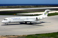 PJ-DAA @ TNCC - Dutch Antilles Express Fokker 100 (11310) @ TNCC / CUR - by John van den Berg - C.A.C