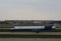N838HK @ KORD - EMB-145LR - by Mark Pasqualino