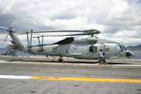 164610 - An SH-60F being run by the Dusty dogs on board the USS george washington