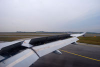 OE-LEU @ LOWW - flyNIKI Airbus A320; flight HG8335 from Innsbruck to Vienna with Captain Niki Lauda
