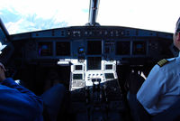 OE-LEU @ IN FLIGHT - flyNIKI Airbus A320 in flight over Austria with Captain Niki Lauda
