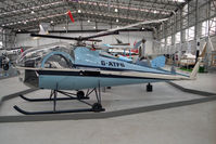 G-ATFG @ E. FORTUNE - Brantly B2.B. At the Museum of Flight, East Fortune in 1993. - by Malcolm Clarke