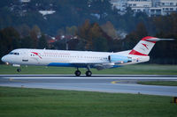 OE-LVC @ LOWI - Austrian arrows Fokker 100