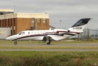 G-EDCM @ EGGW - Cessna C525A at Luton - by Terry Fletcher