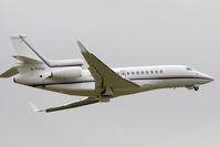 G-SRDG @ EGGW - Falcon 7X departs Luton - by Terry Fletcher