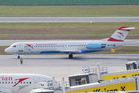 OE-LVN @ VIE - Austrian arrows Fokker 100 - by Chris J
